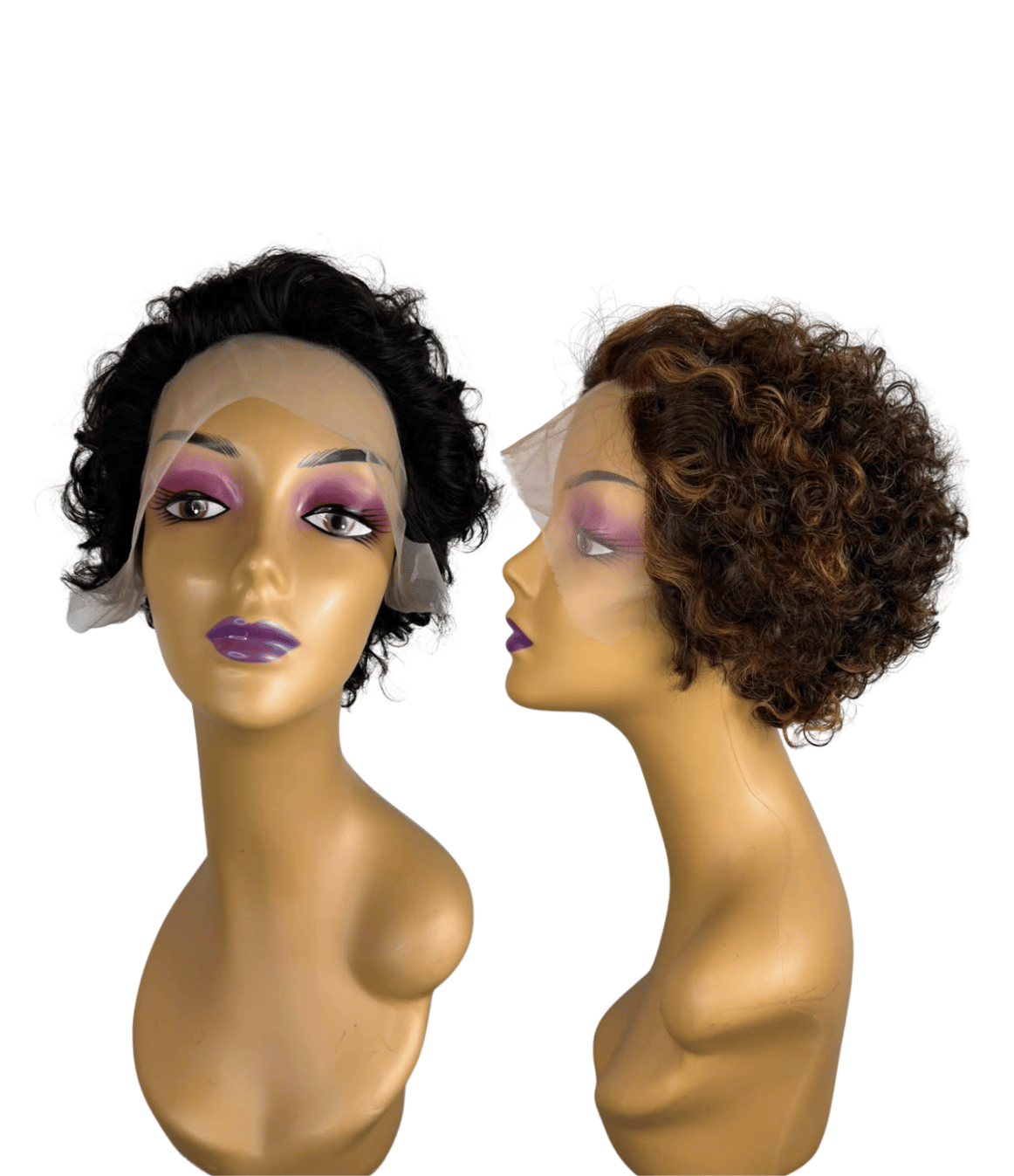 Combo Pixie Curly (Snw001) + Pixie Curly #30 (No Line)